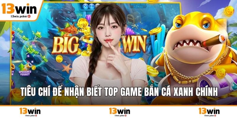 Tiêu chí để nhận biết top game bắn cá xanh chính