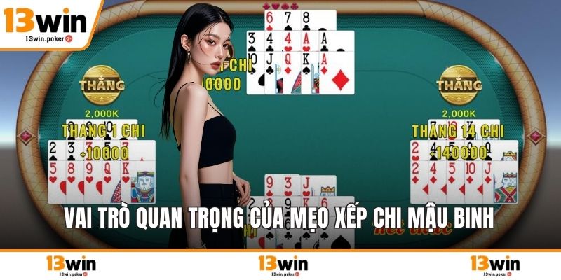 Vai trò quan trọng của mẹo xếp chi mậu binh 
